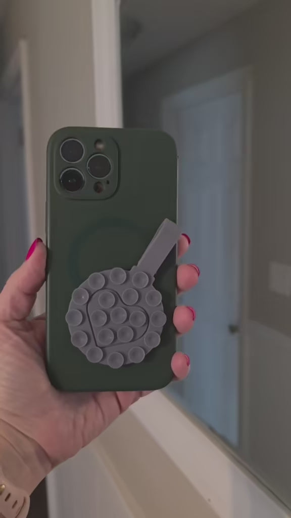 kindle grip and phone grip with suction cups